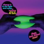 Schylling NeeDoh Glow in The Dark - Sensory Squeeze Toy - Gratifying Glowing Glob - 2.5 Wide - Glow in The Dark (Pack of 1)