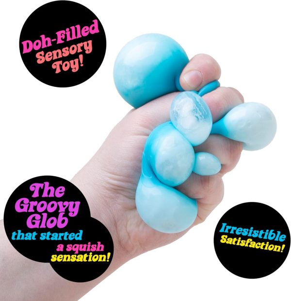 Schylling NeeDoh Original - Sensory Fidget Toy - Assorted Colors - Ages 3 to Adult . 1 Count ( Pack of 1)