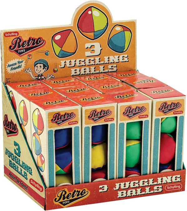 Schylling Retro Juggling Balls